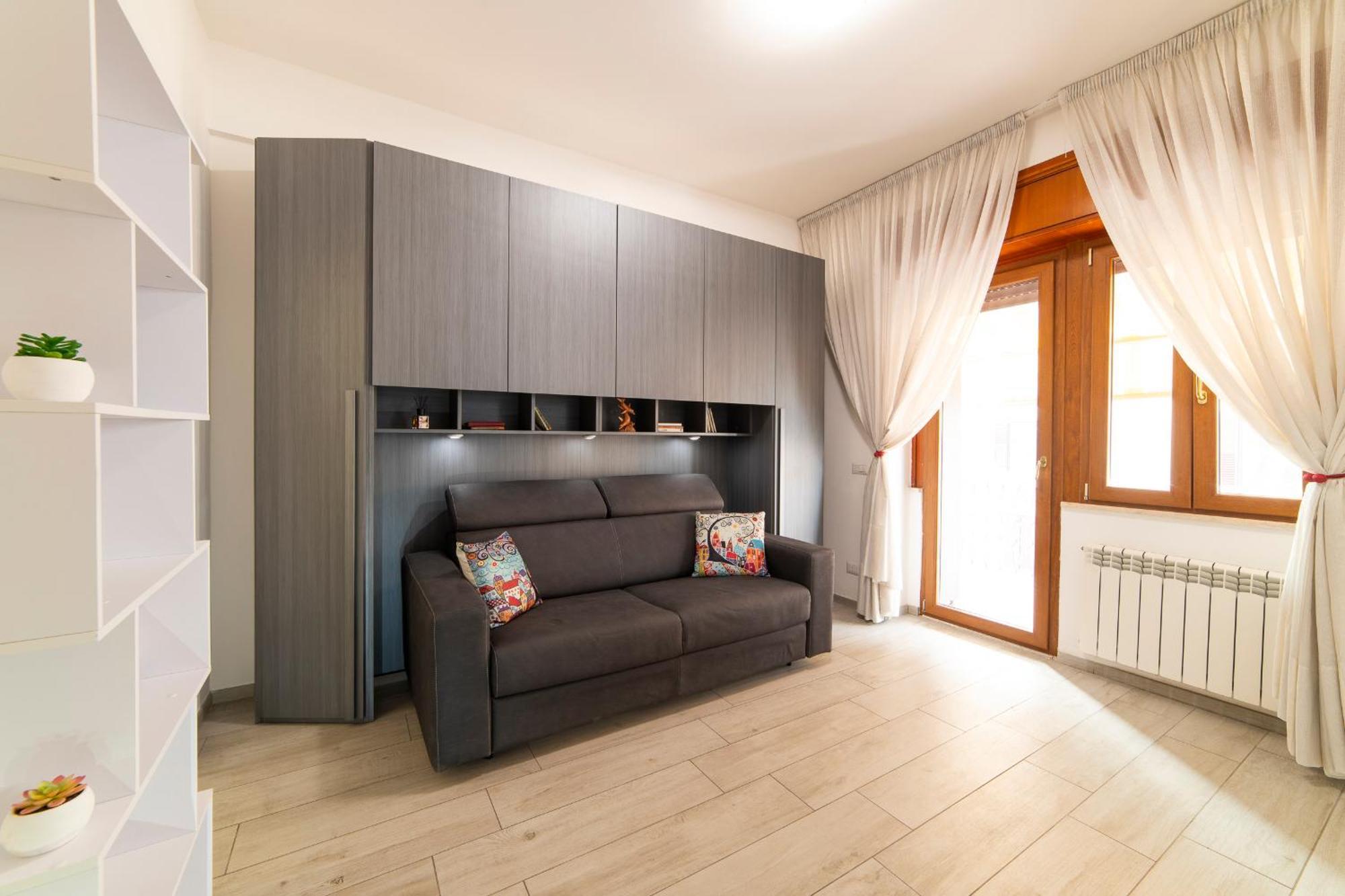 Smart Home - Trilocale Con Parcheggio Privato Rome Luaran gambar
