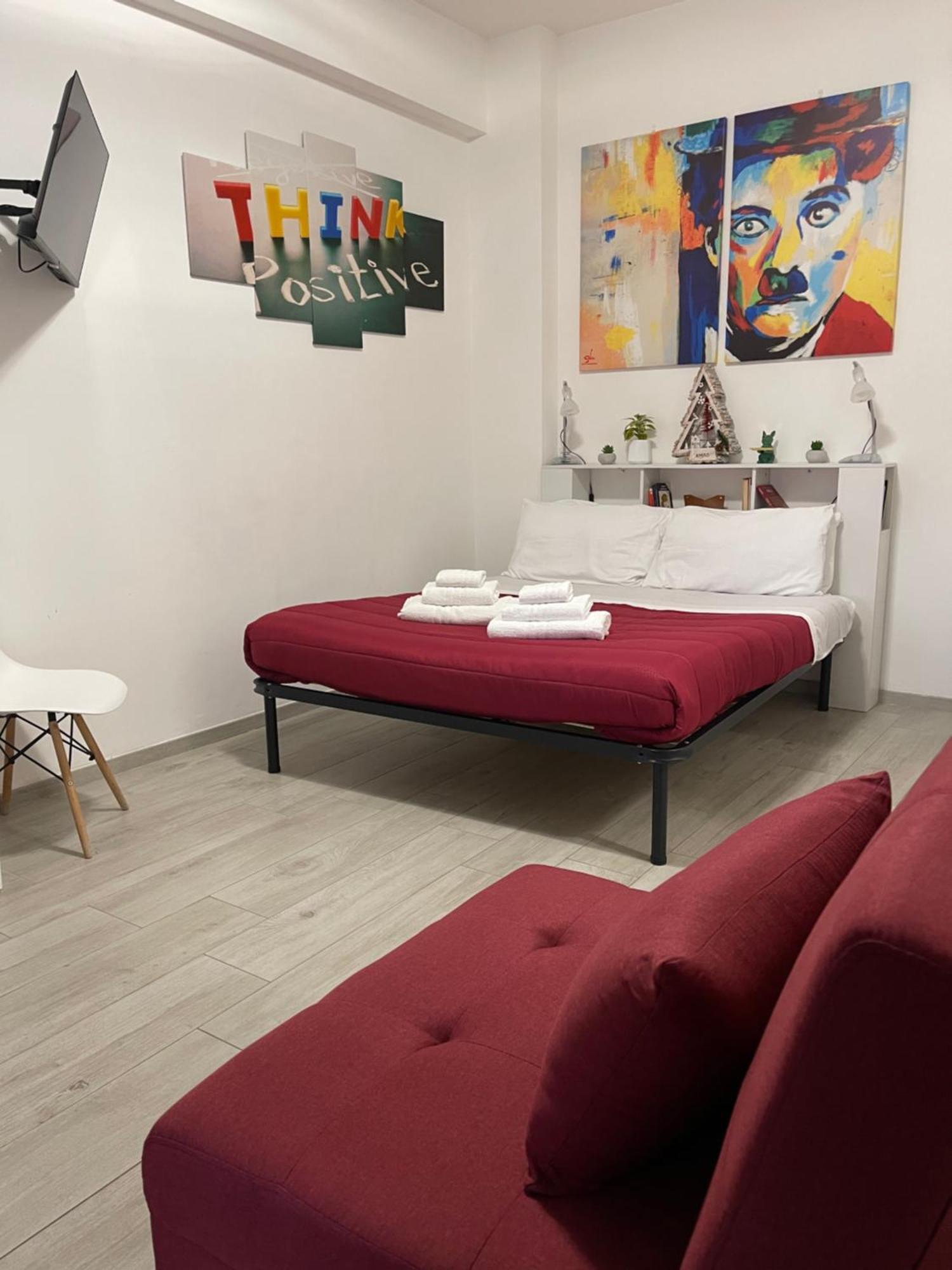Smart Home - Trilocale Con Parcheggio Privato Rome Luaran gambar